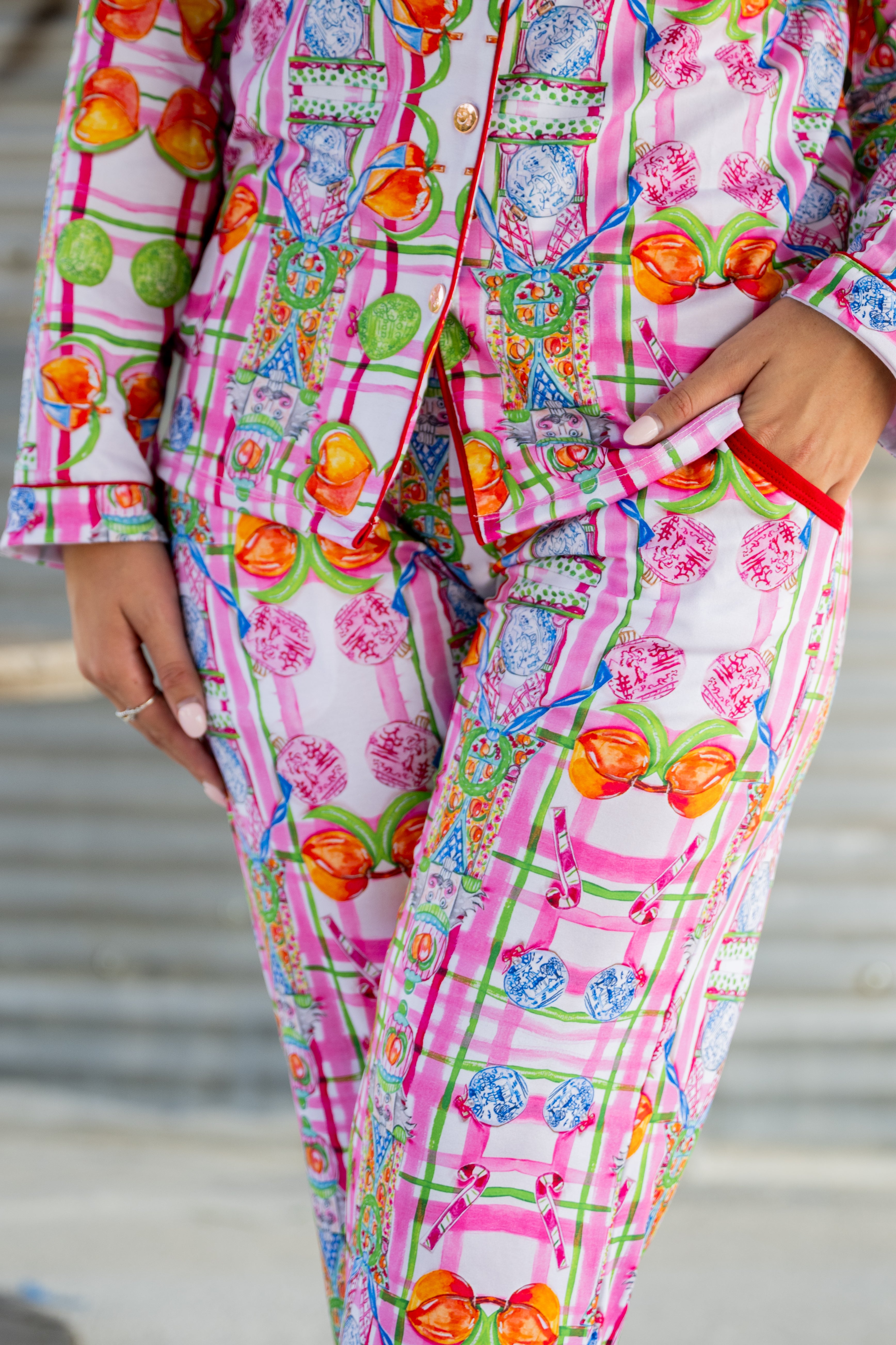 Pink Nutcracker Pajamas